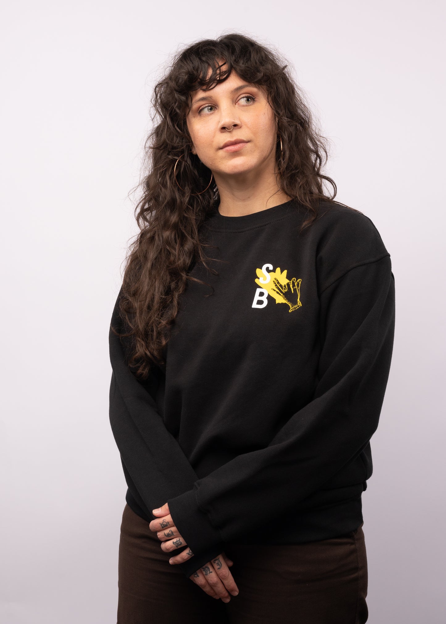 Show Bar Crew Neck Sweatshirt
