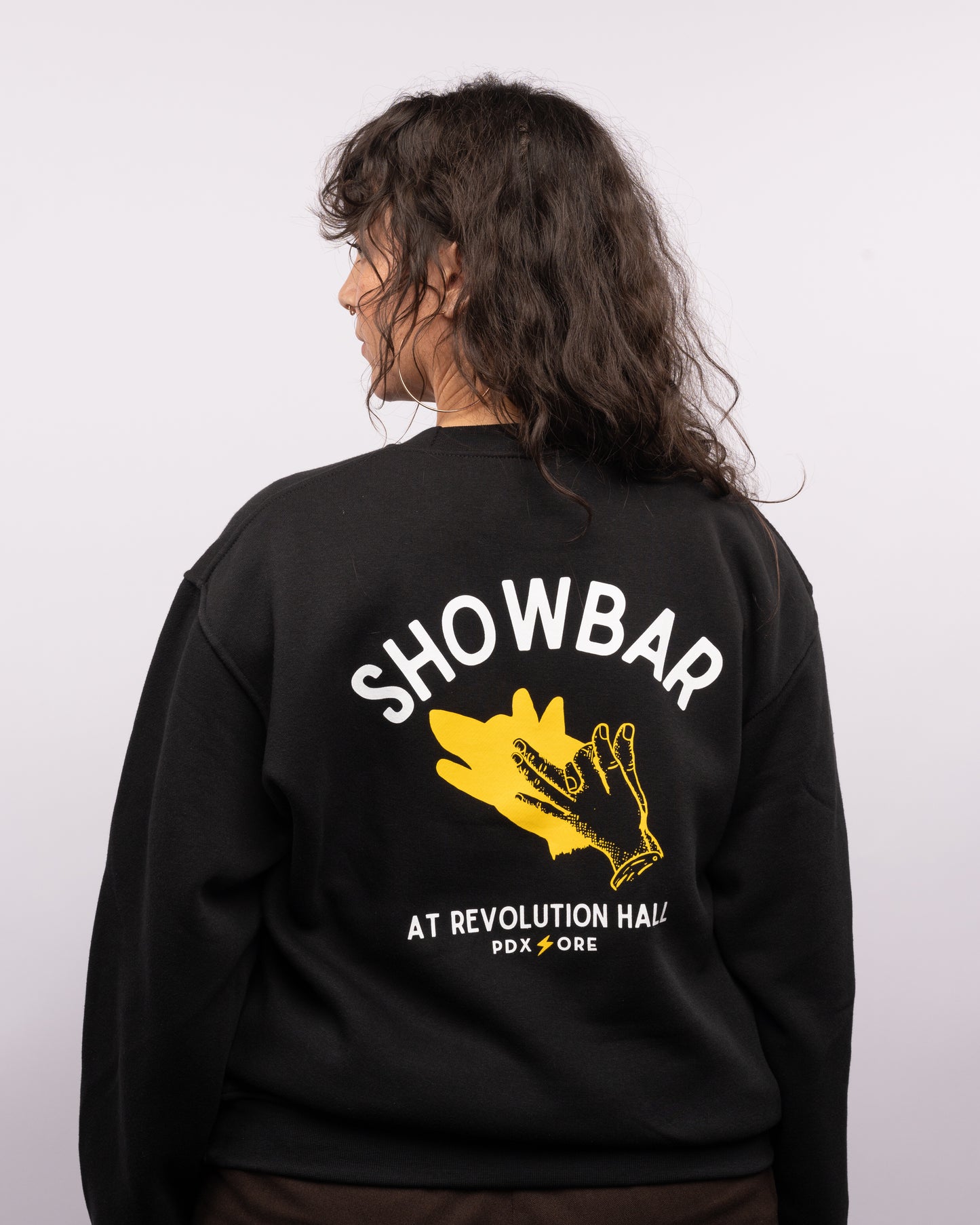 Show Bar Crew Neck Sweatshirt